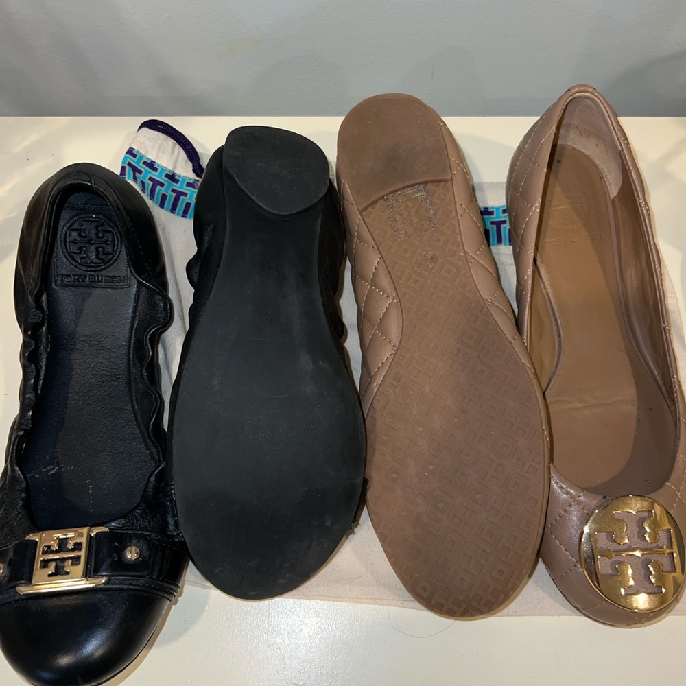 Tori Burch Flats (2) Both Size 8 (Both Being Offe… - image 4